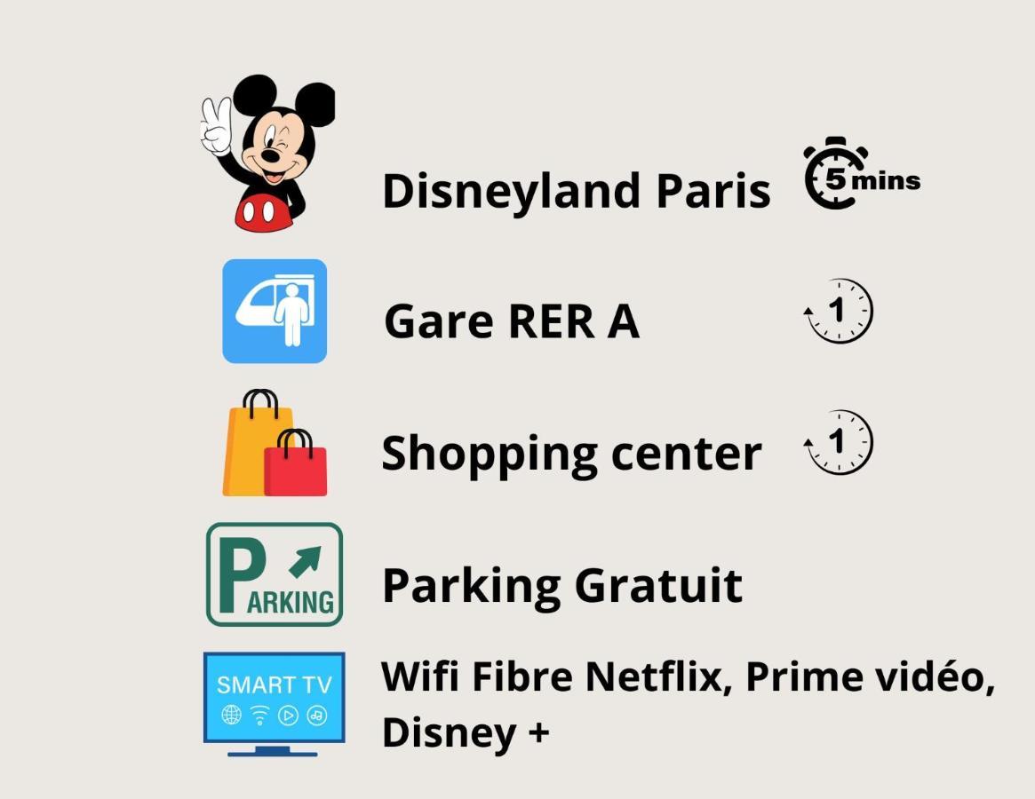 Disneyland Paris Station 2Min Chessy  Εξωτερικό φωτογραφία